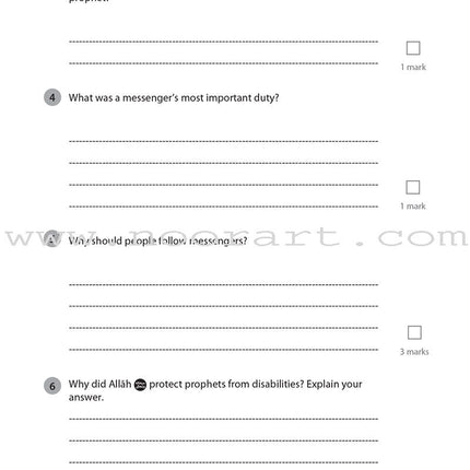 Safar Islamic Studies Workbook: Level 4