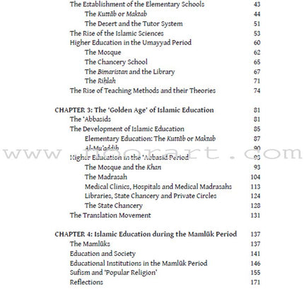 A Social History Of Education In The Muslim World (From the Prophetic Era to Ottoman Times)