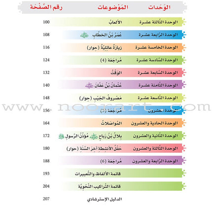 ICO Learn Arabic Textbook: Level 4 (Combined Edition, with Access Code) تعلم العربية  - مدمج