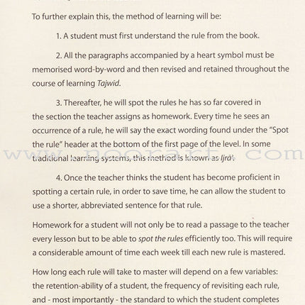 Rules of Tajwid (Madinah Script)