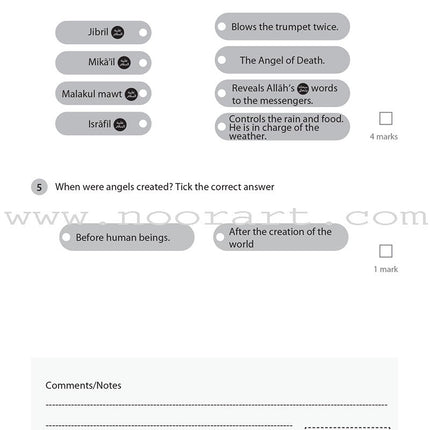 Safar Islamic Studies Workbook: Level 3