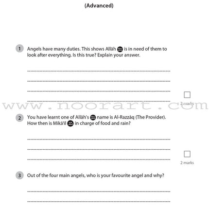 Safar Islamic Studies Workbook: Level 3