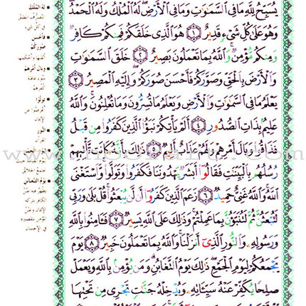 Tajweed Qur'an (Juz' Amma, Tabarak and Qad Same'a) مصحف التجويد