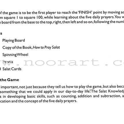 Salat Knowledge Game