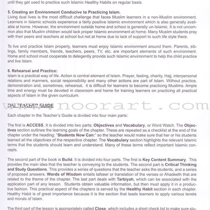 I Love Islam Teacher/Parent Guide: Level 2 (International/Weekend Edition)