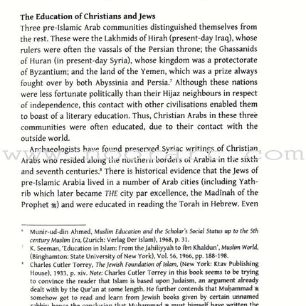 A Social History Of Education In The Muslim World (From the Prophetic Era to Ottoman Times)