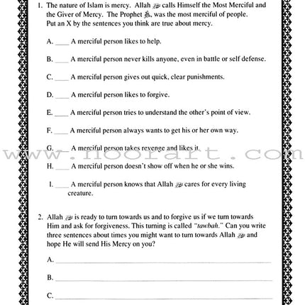 Short Surahs Workbook