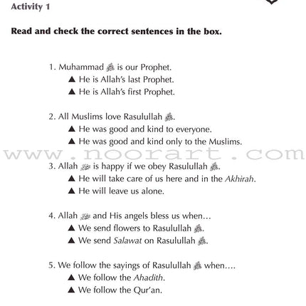 Sirah of Our Prophet Workbook: Level 2