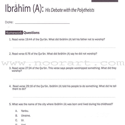 Weekend Learning Islamic Studies Workbook: Level 5 (Revised and Enlarged Edition)