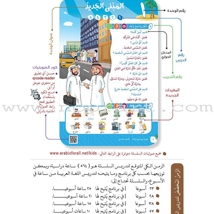 Arabic Between Our Children's Hands Textbook: Level 6 العربية بين يدي أولادنا