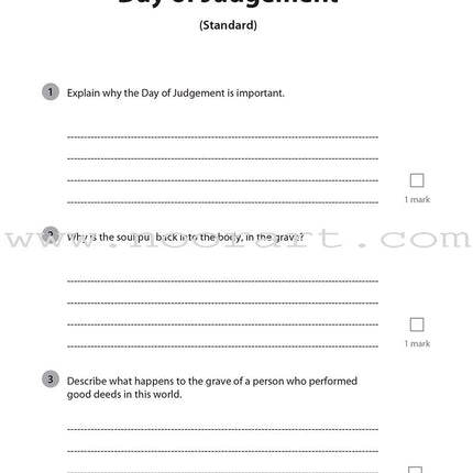 Safar Islamic Studies Workbook: Level 4