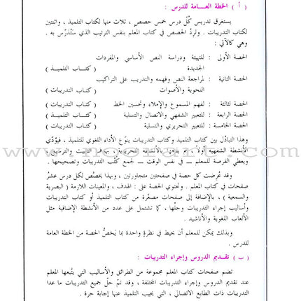 I Love Arabic Teacher Book: Level 4 (With Data CD)