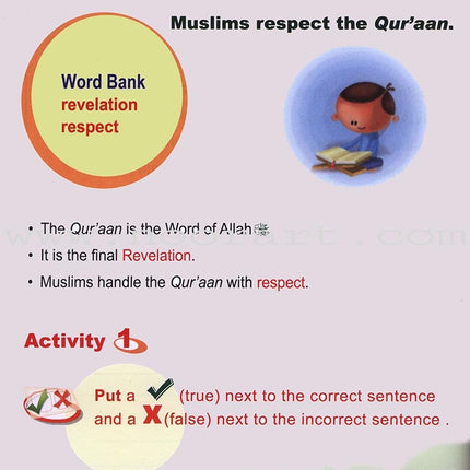 ICO Islamic Studies Textbook: Grade 1 (Light Edition) (With Access Code)