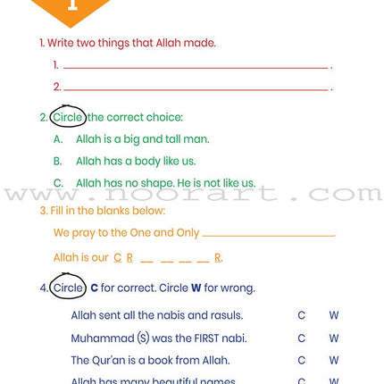 Weekend Learning Islamic Studies: Level 1 (Revised and Enlarged Edition)