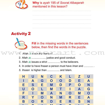 ICO Islamic Studies Textbook: Grade 3 (Light Edition)