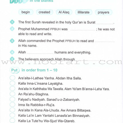 Call to Faith Activity Book: Level 3