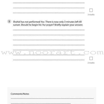 Safar Islamic Studies Workbook: Level 5