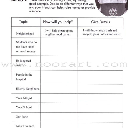 We Are Muslims Workbook: Grade 4