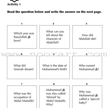 Sirah of Our Prophet Workbook: Level 2