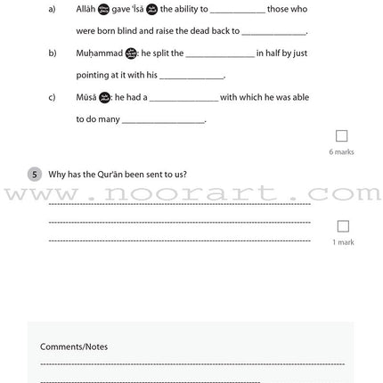 Safar Islamic Studies Workbook: Level 3