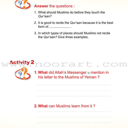 ICO Islamic Studies Textbook: Grade 3 (Light Edition)