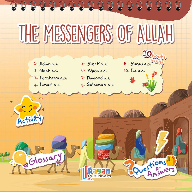 The Messengers of Allah (Set of 10 Books)