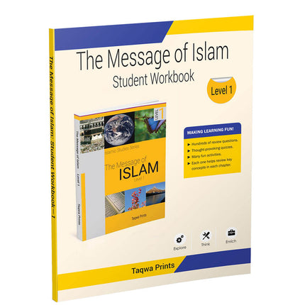 The Message of Islam Workbook: Level 1