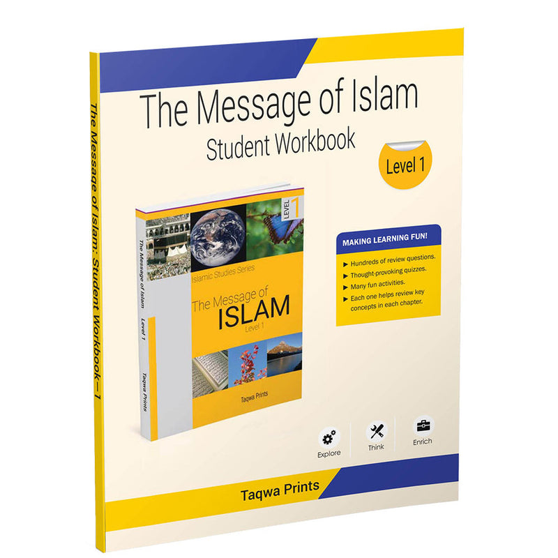 The Message of Islam Workbook: Level 1