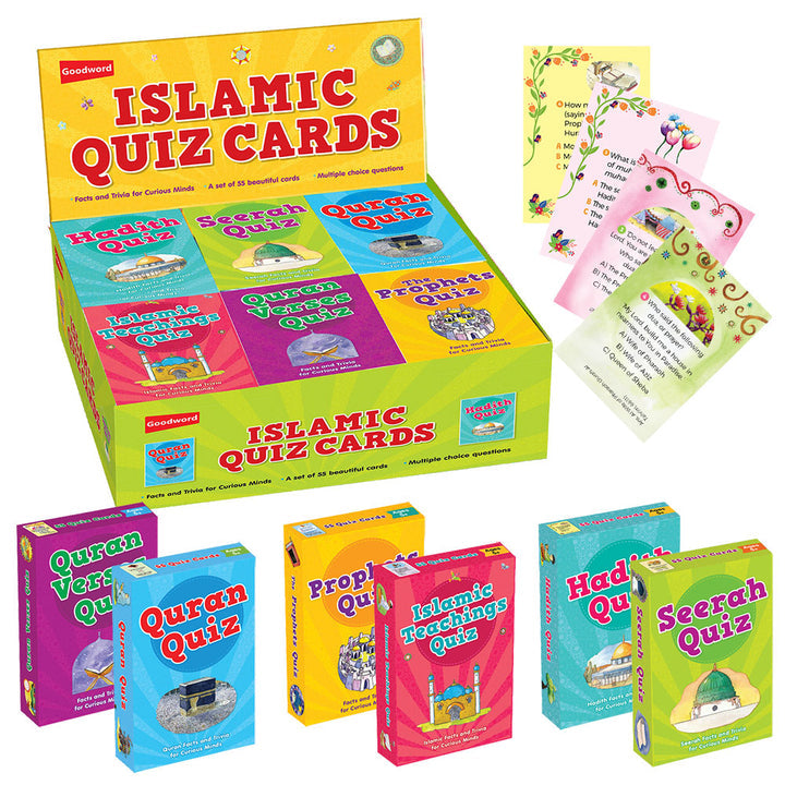 Islamic Quiz Cards (Display Box with 24 Quiz Packs)