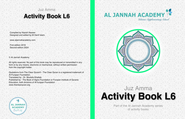 Juz Amma Activity Book L6