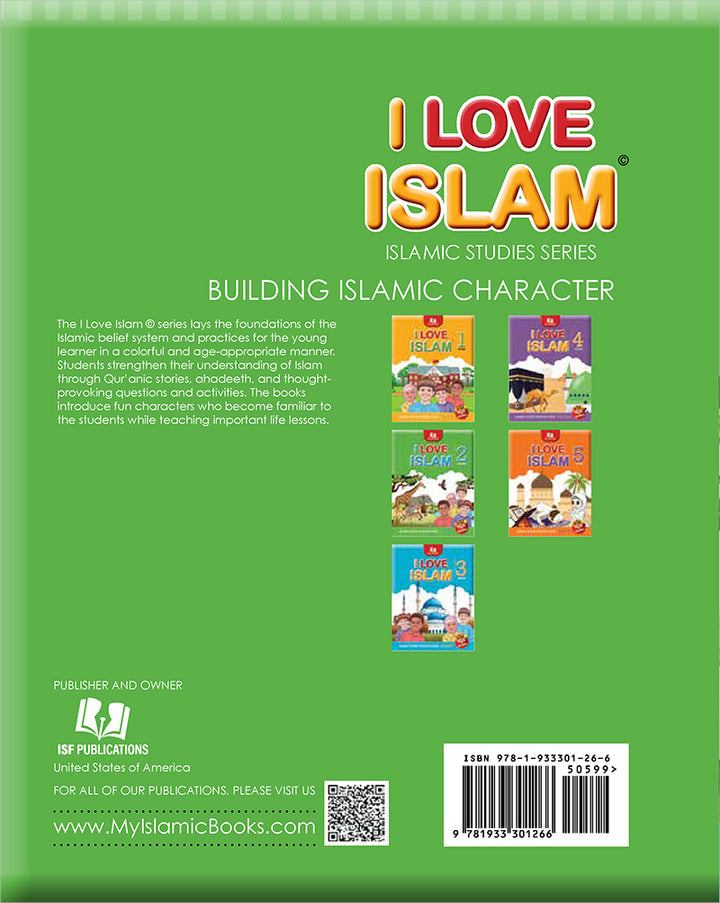 I Love Islam Workbook: Level 2 (New Version)