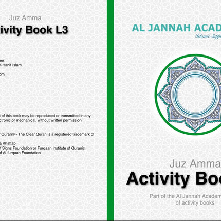 Juz Amma Activity Book L3