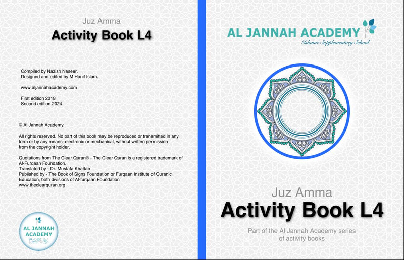 Juz Amma Activity Book L4