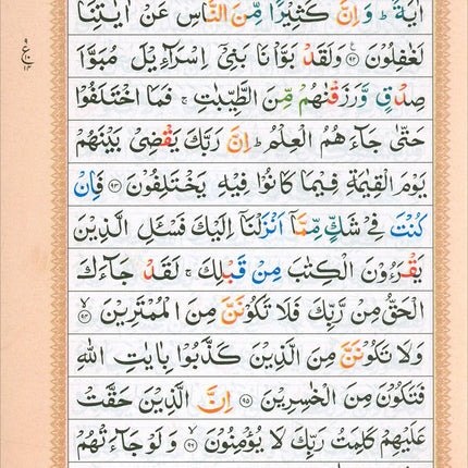 Color-Coded Panj Set Complete Quran in Six Volumes (with Color Manzils): Tajweed Rules in English & Urdu