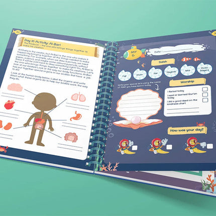 Beautiful Names of Allah: Kids Journal and Activity Book