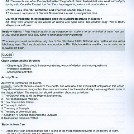 I Love Islam Teacher/Parent Guide: Level 4