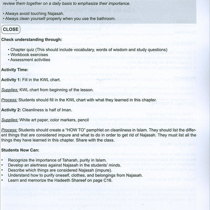 I Love Islam Teacher/Parent Guide: Level 4