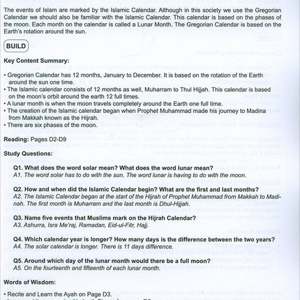 I Love Islam Teacher/Parent Guide: Level 4