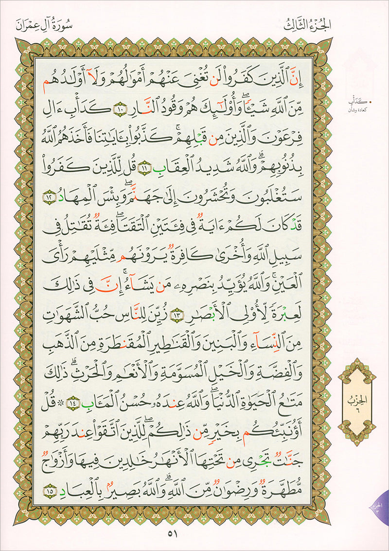 Al-Qaida Al-Nouraniyah and its Applications to Al-Zahraween (Al-Baqarah and Al-Imran) القاعدة النورانية وتطبيقاتها على الزهراوين (البقرة وآل عمران)