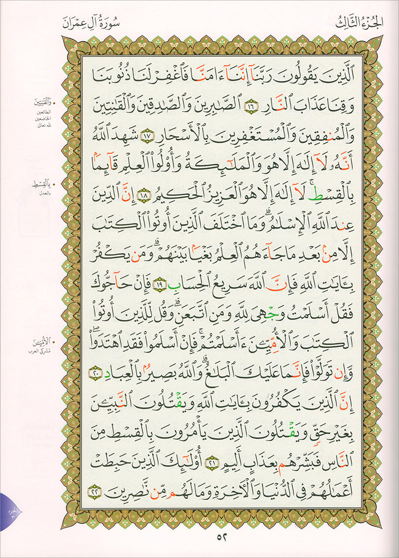 Al-Qaida Al-Nouraniyah and its Applications to Al-Zahraween (Al-Baqarah and Al-Imran) القاعدة النورانية وتطبيقاتها على الزهراوين (البقرة وآل عمران)