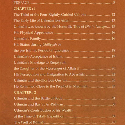 History of Islam - Uthman ibn Affan (R): Volume 3