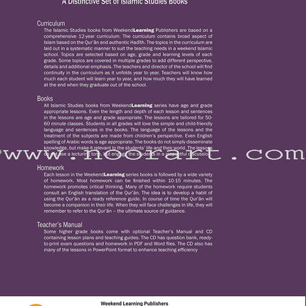 Weekend Learning Islamic Studies: Level 3 (Revised and Enlarged Edition)