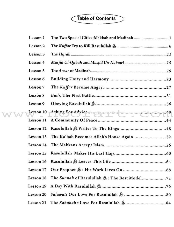 Sirah of Our Prophet Workbook: Level 3