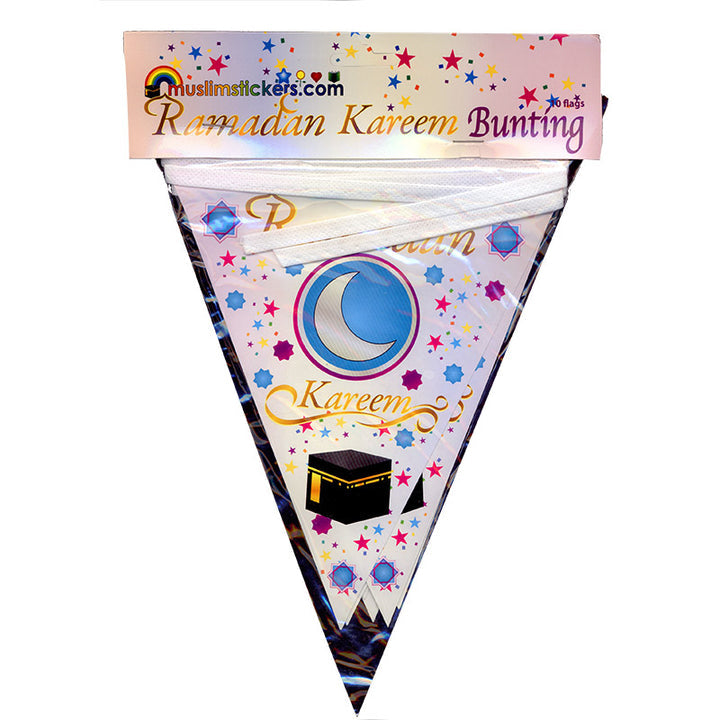 Ramadan Kareem Bunting (10 flags)