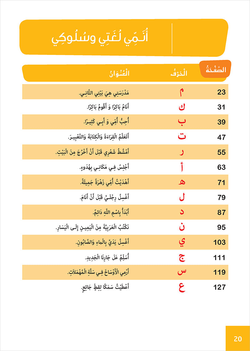 Easy Arabic - I Learn and Master: KG Level, Part 1 مجموعة العربية الميسرة أتعلم و أتقن المستوى التحضيري