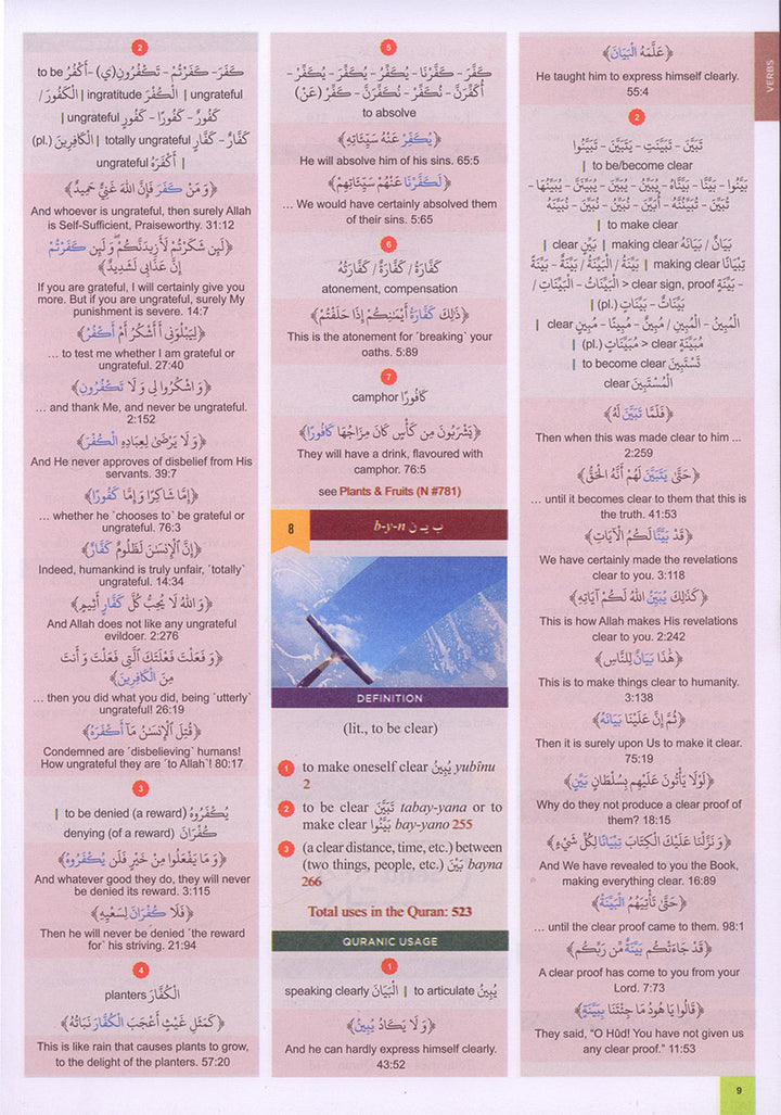 The Clear Quran Series Dictionary