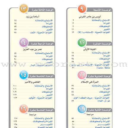 ICO Learn Arabic Textbook: Level 8, Part 2 (With Online Access Code) تعلم العربية