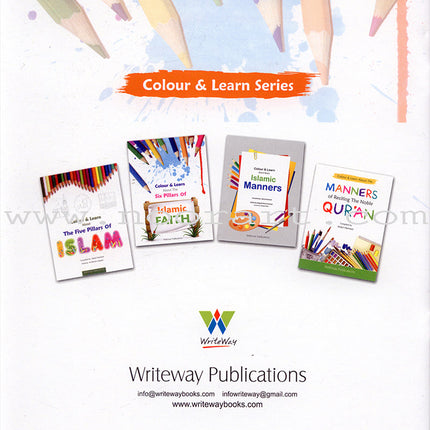Colour & Learn About the Six Pillars of Islamic Faith
