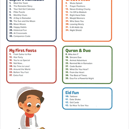 Ramadan Activity Book (100+ Stickers, New Edition)