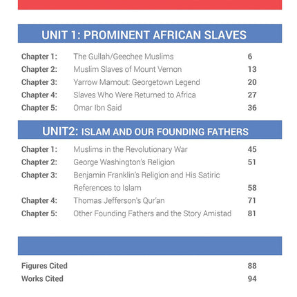 Islamic American Heritage (Prominent Slaves & Our Founding Fathers): Book 2